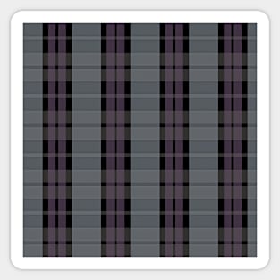 Grunge Aesthetic Daviana 2 Hand Drawn Textured Plaid Pattern Sticker